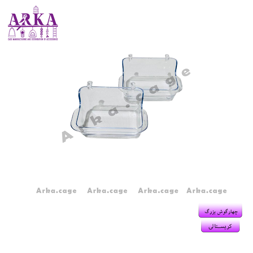 چهارگوش کریستالی